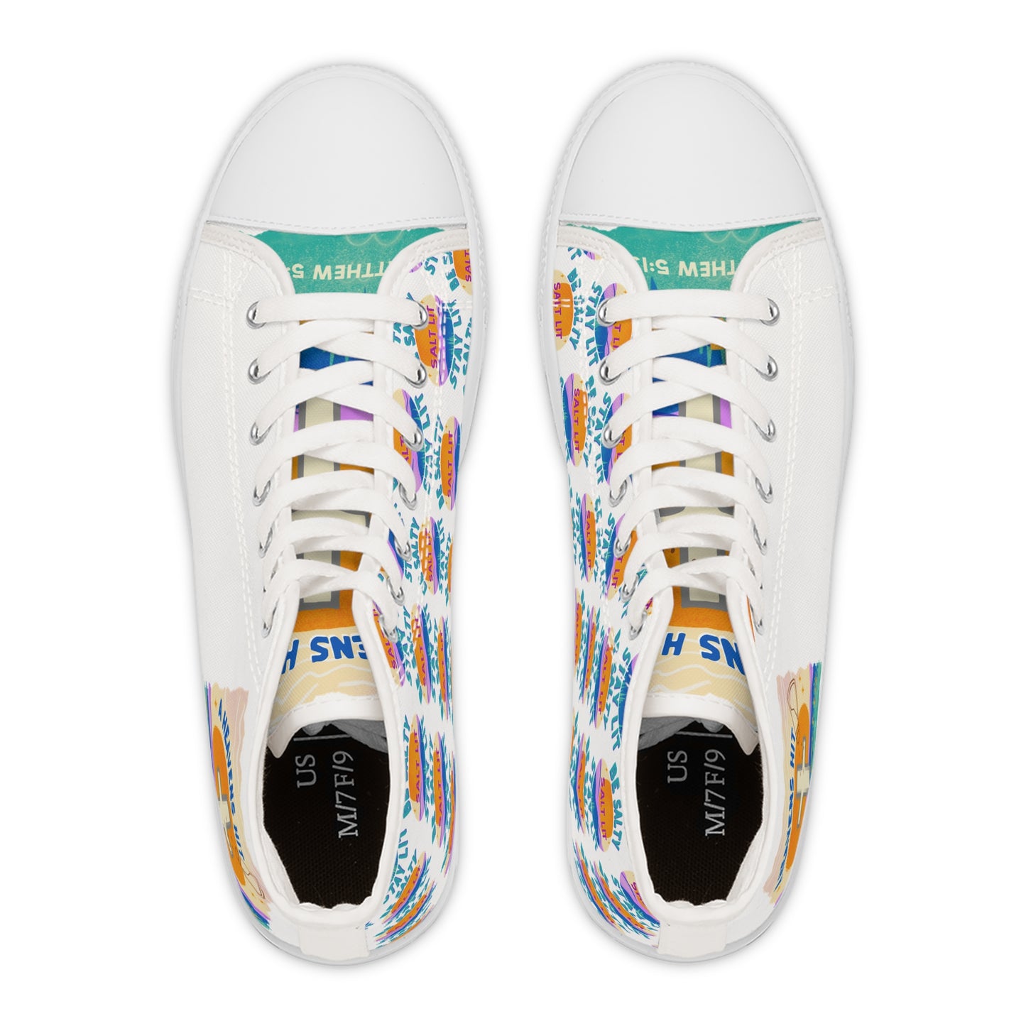 Salt Lit Women's High Top Sneakers