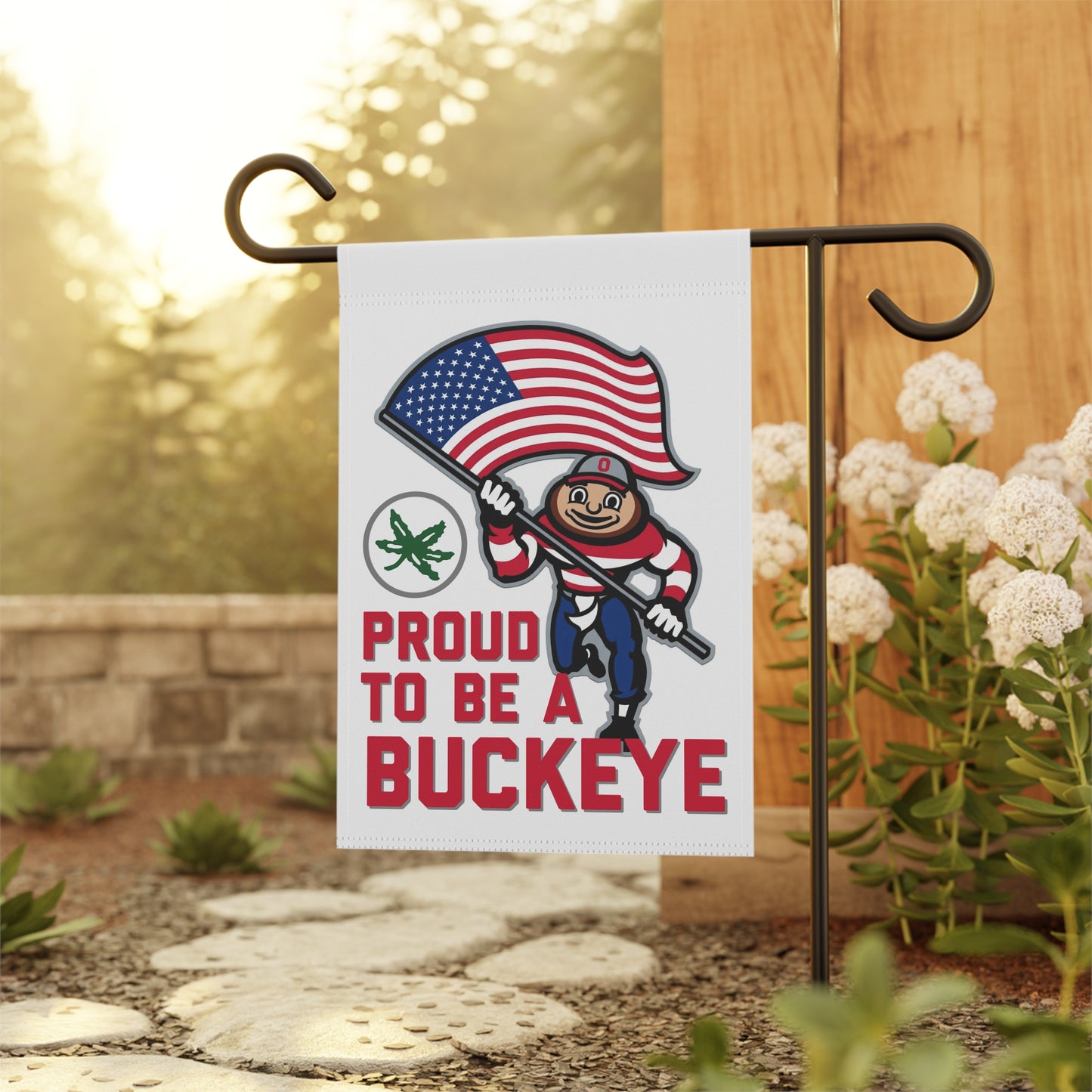 USA Ohio Buckeye Garden & House Banner