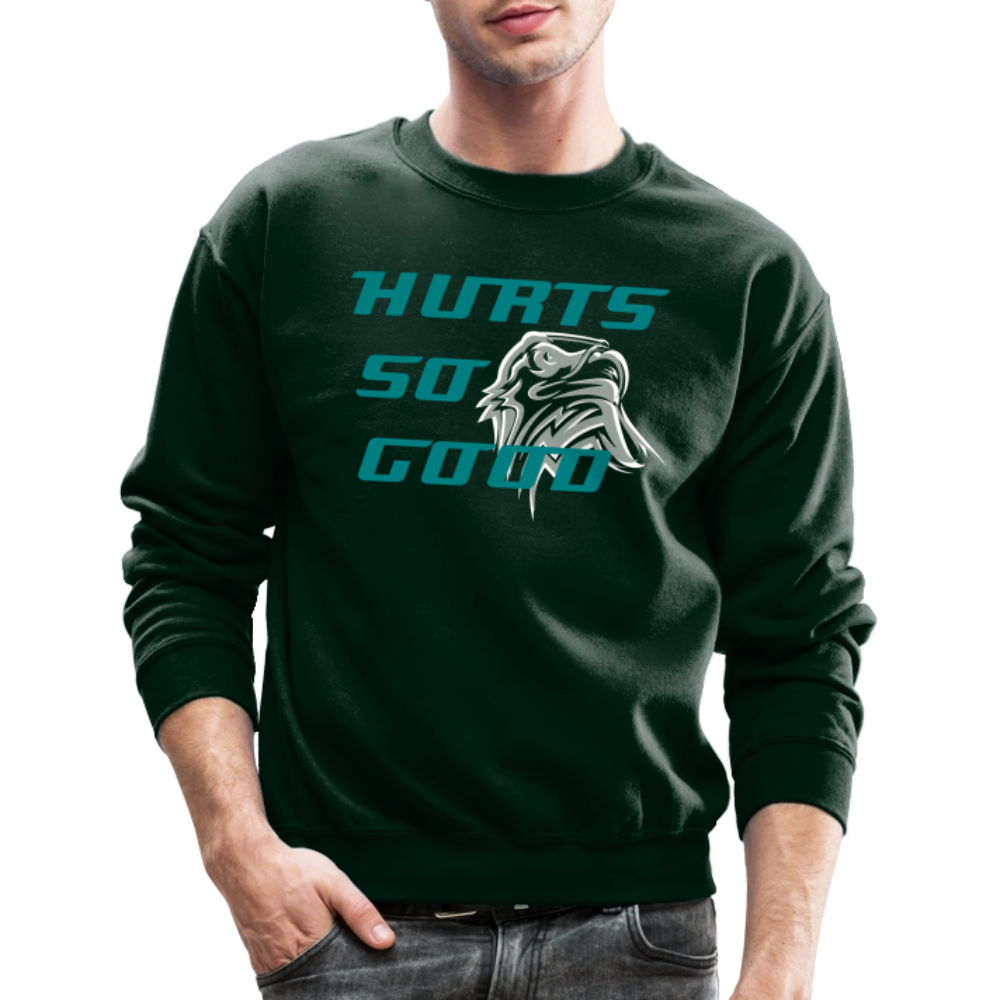 Philadelphia Hurts Crewneck Sweatshirt - forest green