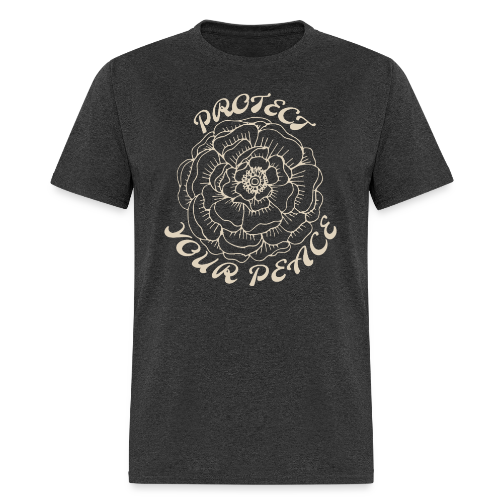 Protect Your Peace Unisex T-Shirt - heather black