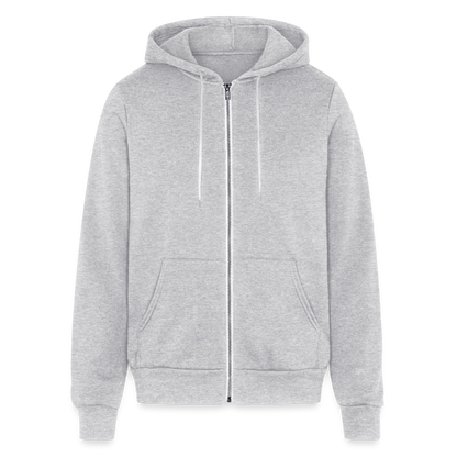 Made in the Shade Unisex Full Zip Hoodie - heather gray