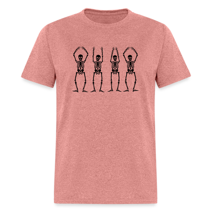 OHIO Skeletons Unisex Classic T-Shirt - heather mauve