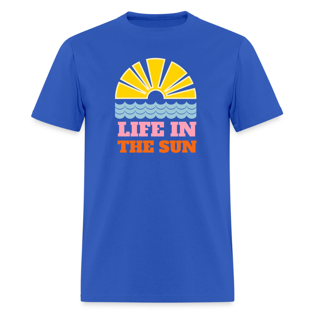 Life in the Sun Unisex T-Shirt - royal blue