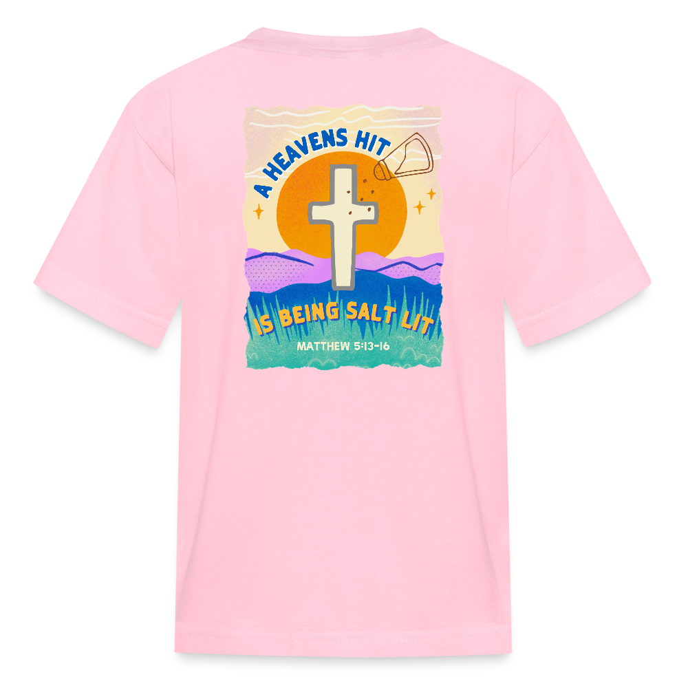 SALT LIT Kids' T-Shirt - pink