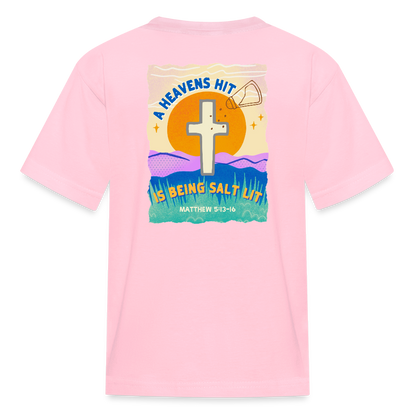 SALT LIT Kids' T-Shirt - pink