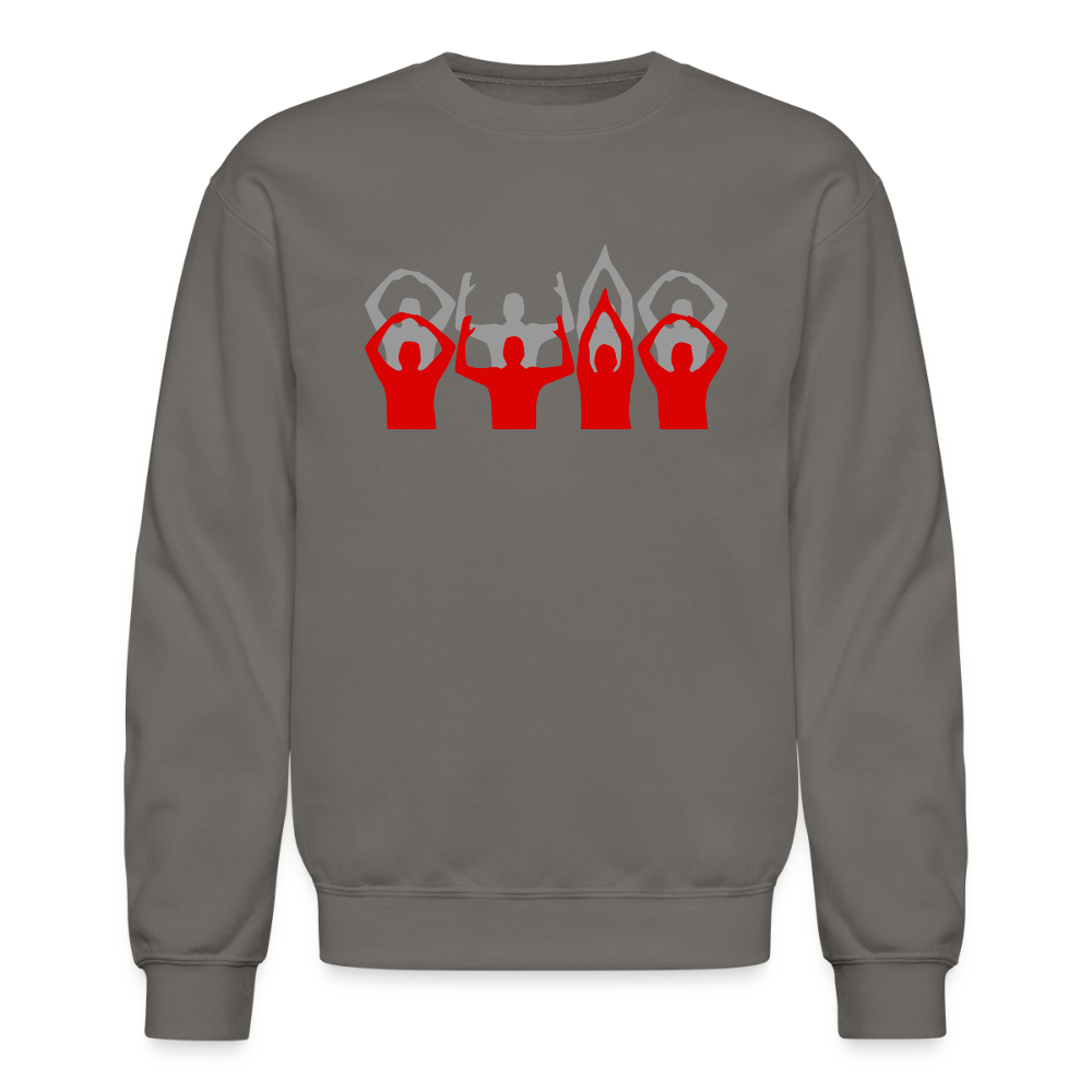 O-H-I-O Silhouette Crewneck Sweatshirt - asphalt gray
