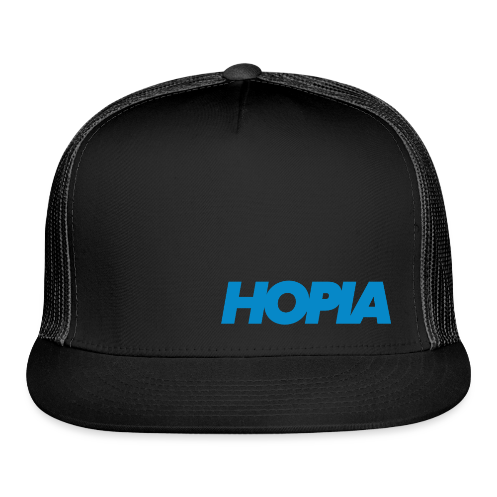 HOPIA Trucker Hat - black/black