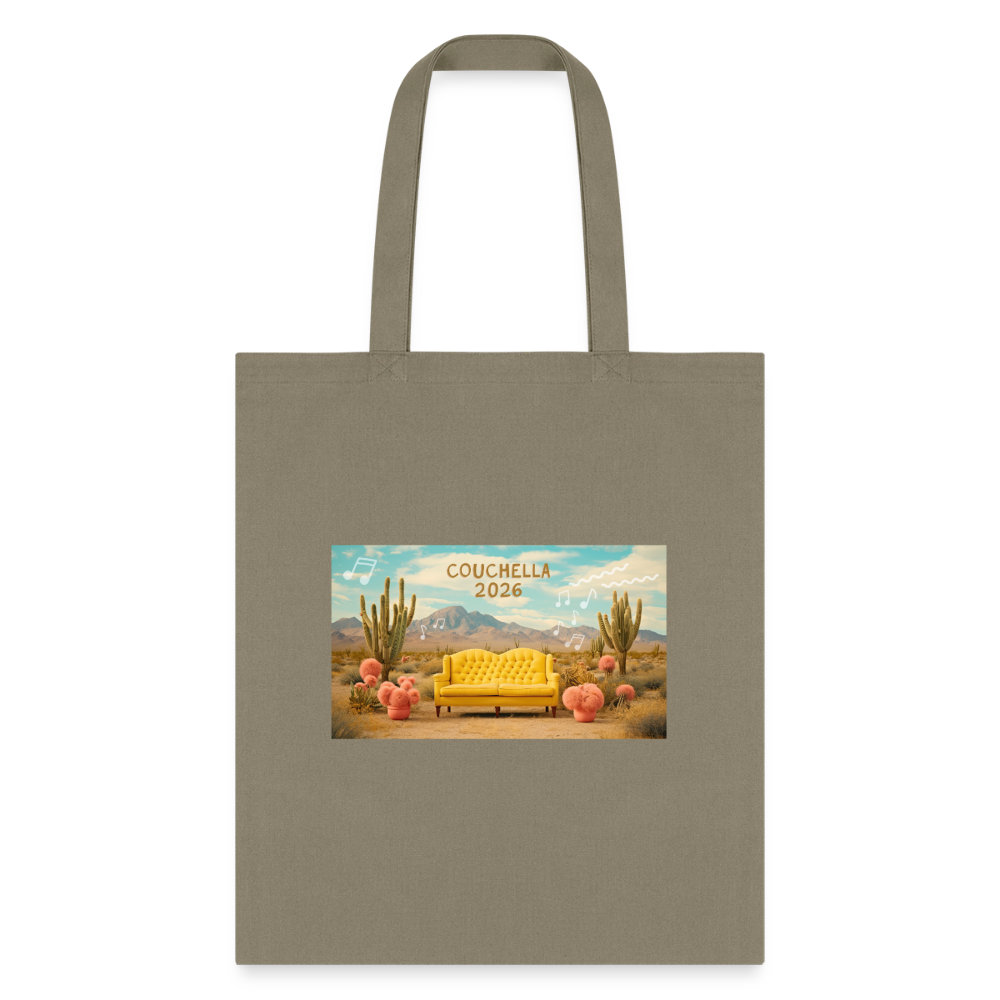Couchella 2026Tote Bag - khaki