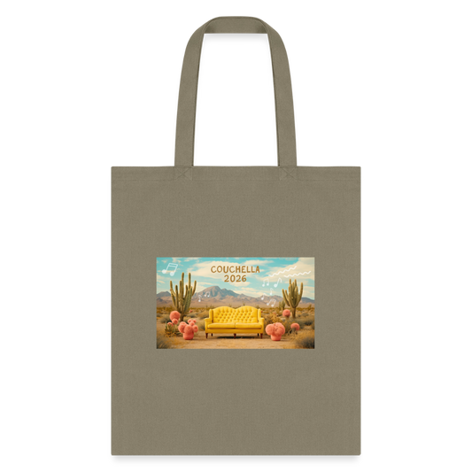 Couchella 2026Tote Bag - khaki