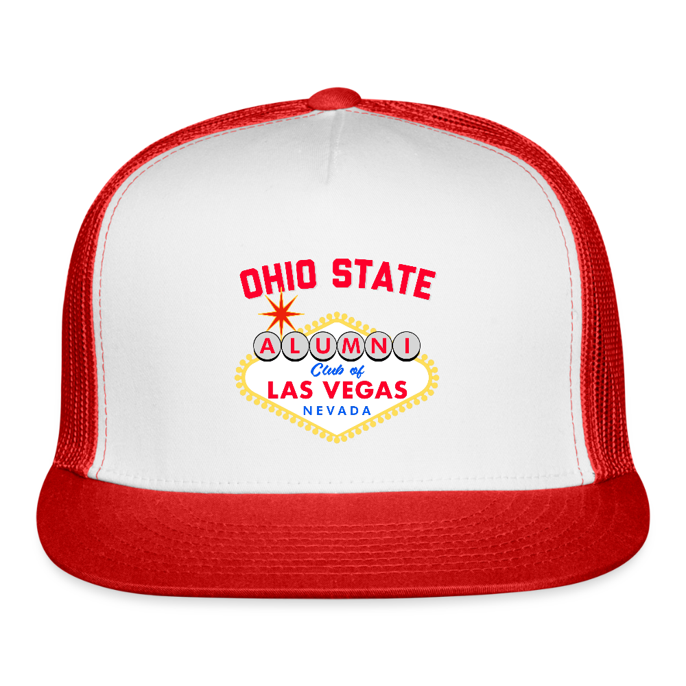 OSAC Trucker Hat - white/red