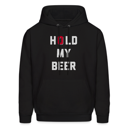 Hold My Beer Men's Hoodie - black