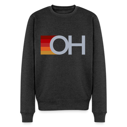 OH Rainbow Stripes Men’s Premium Sweatshirt - heather anthracite