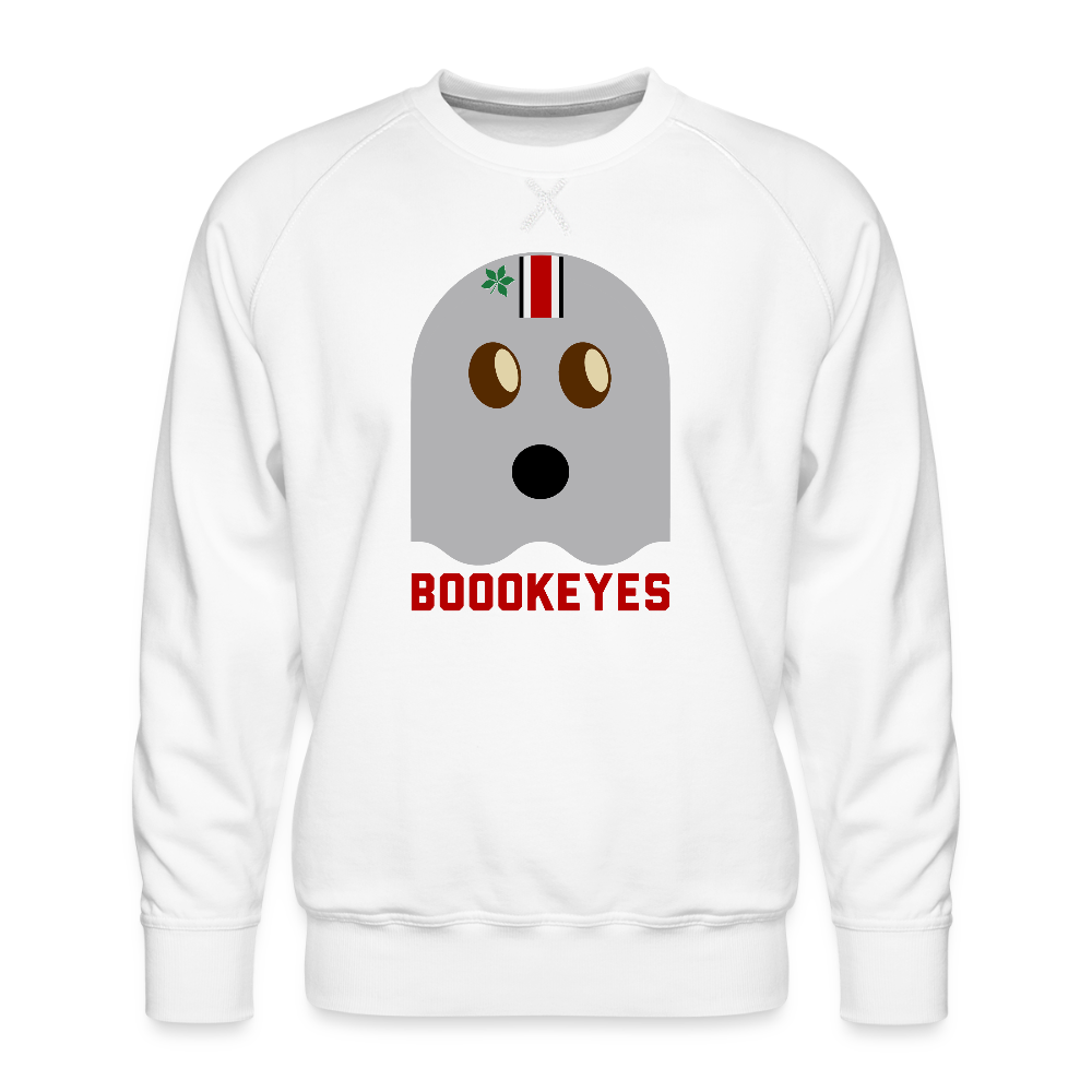 Boookeyes Men's Hoodie - white