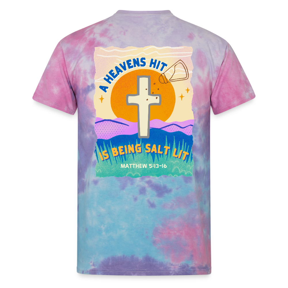 Salt Lit Unisex Tie Dye T-Shirt - cotton candy