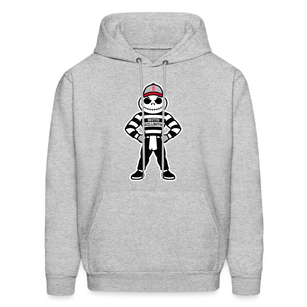 Brutus Skellington Men's Hoodie - heather gray