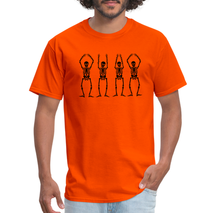OHIO Skeletons Unisex Classic T-Shirt - orange