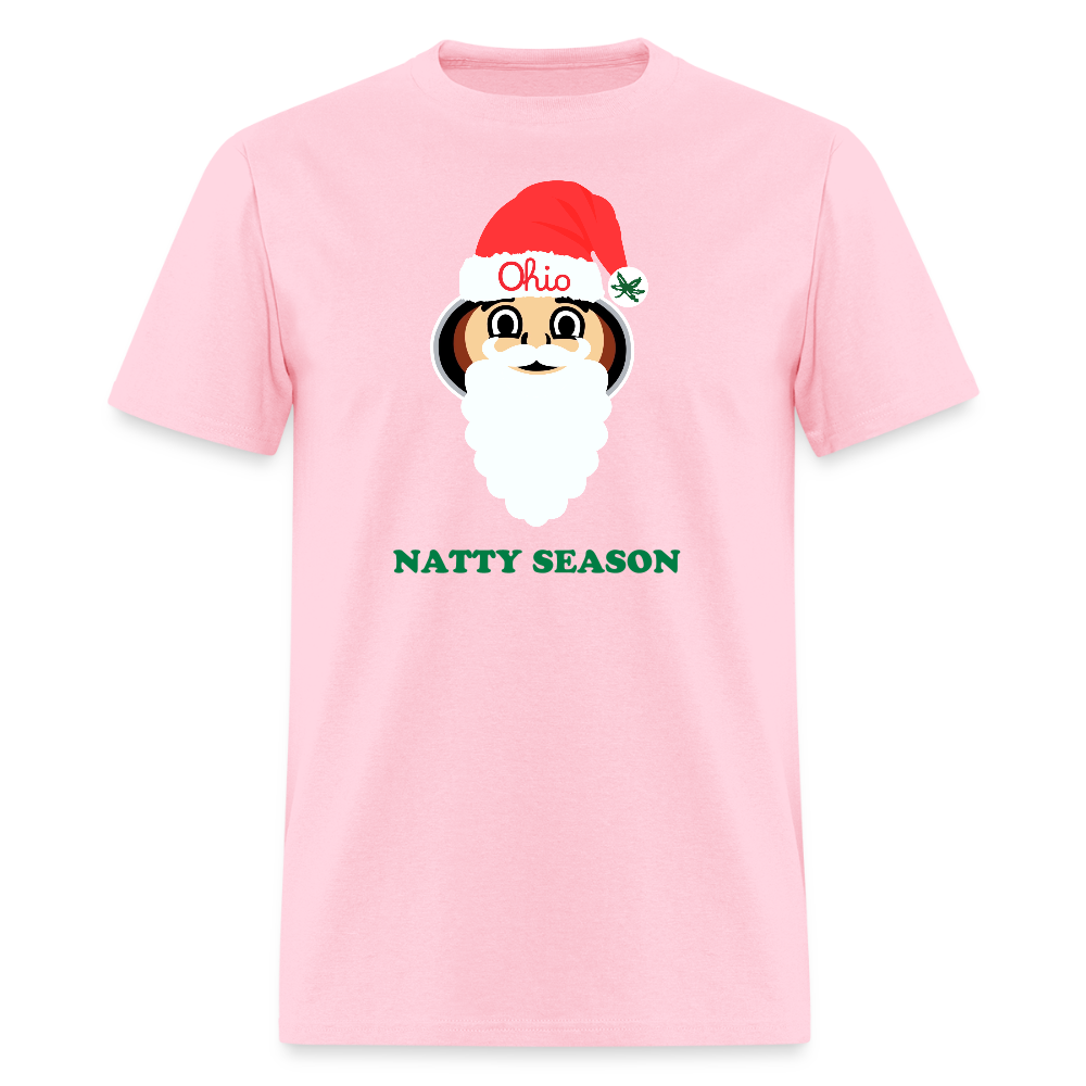 Ohio Santa Natty Season Unisex T-Shirt - pink