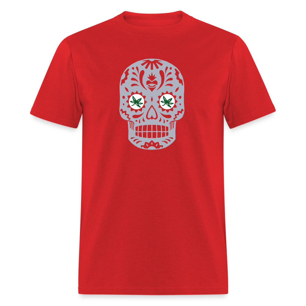 Sugar Skulls BuckEYES Unisex Classic T-Shirt - red