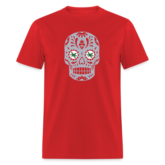 Sugar Skulls BuckEYES Unisex Classic T-Shirt - red