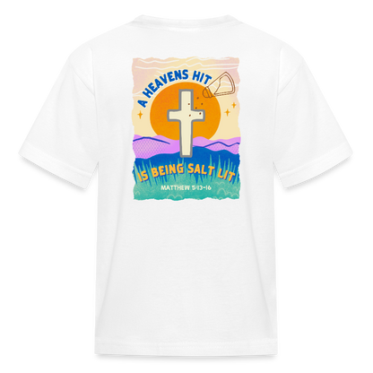 SALT LIT Kids' T-Shirt - white