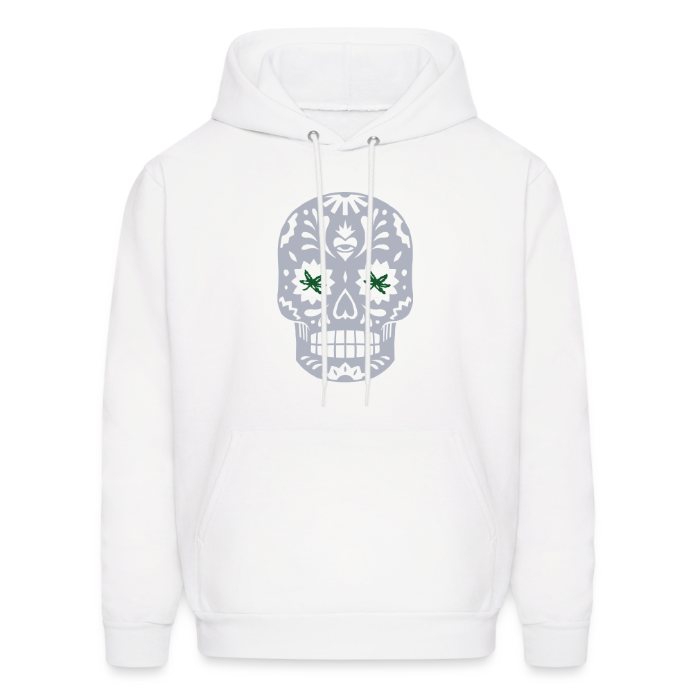 Sugar Skulls BuckEYES Men's Hoodie - white