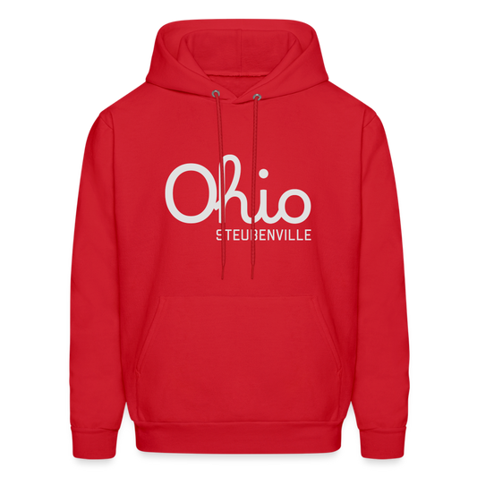 Steubenville Ohio Men's Hoodie - red