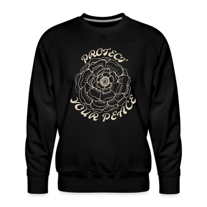Protect Your Peace Unisex Premium Sweatshirt - black