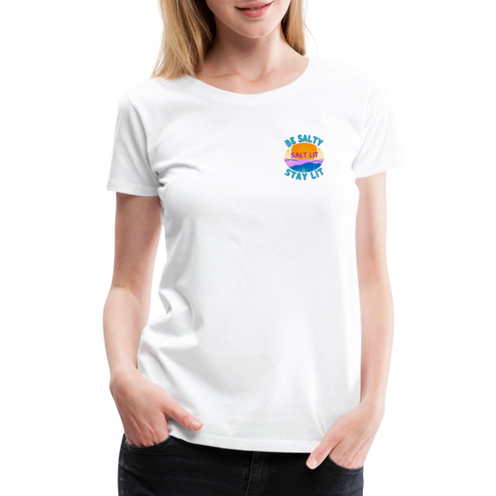 SALTLIT Scoop Neck - white