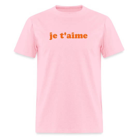 je t'aime Unisex Classic T-Shirt - pink