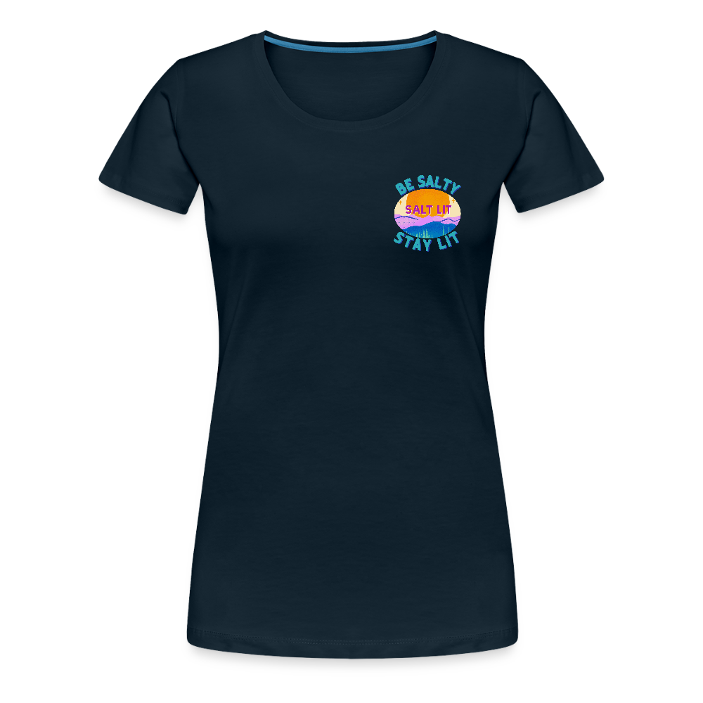 SALTLIT Scoop Neck - deep navy
