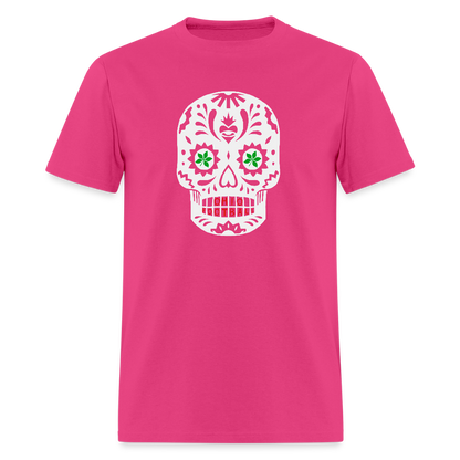 Sugar Skulls Ohio Football Unisex Classic T-Shirt - fuchsia