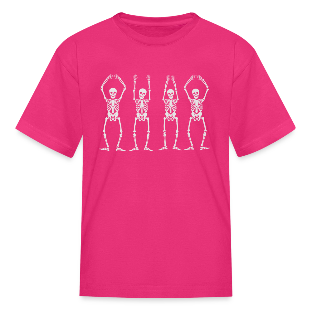 OHIO Skeletons Kids' T-Shirt - fuchsia