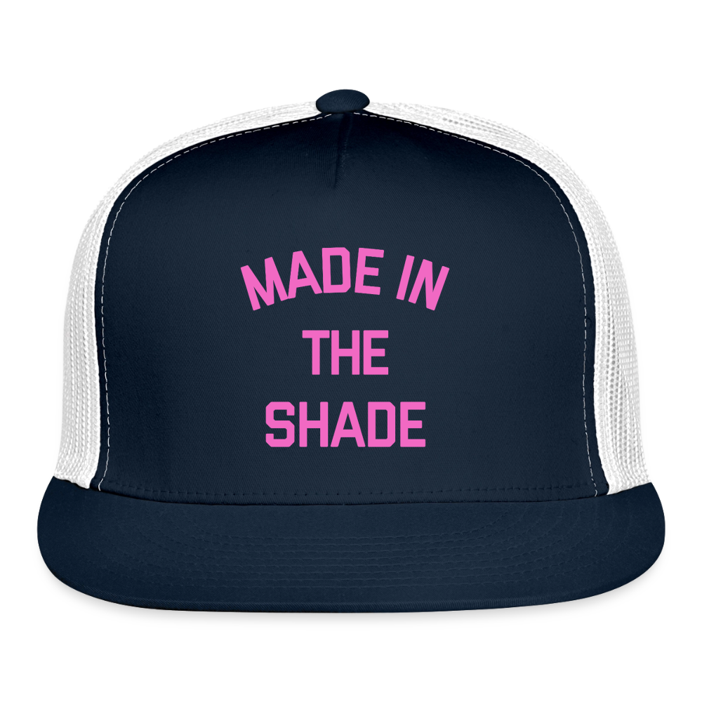 Made in the Shade Trucker Hat - navy/white