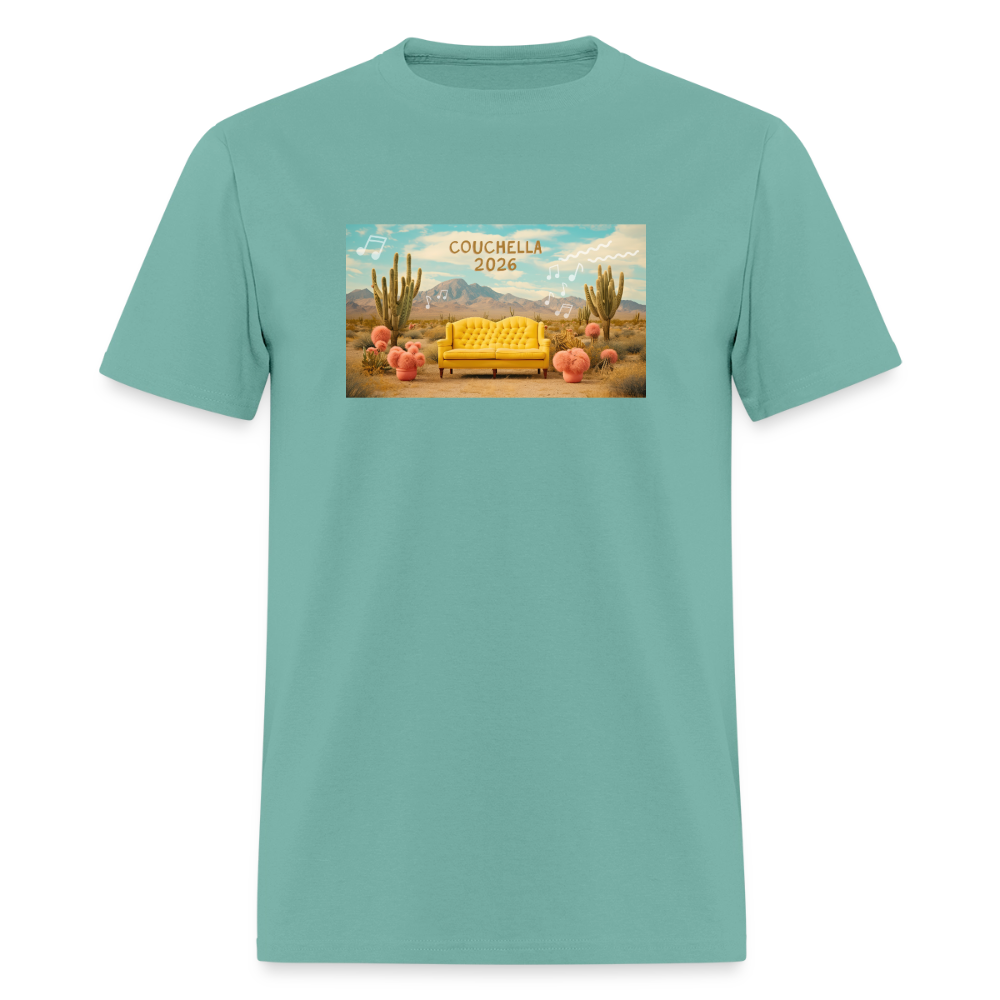 Couchella 2026 Unisex T-Shirt - aquatic
