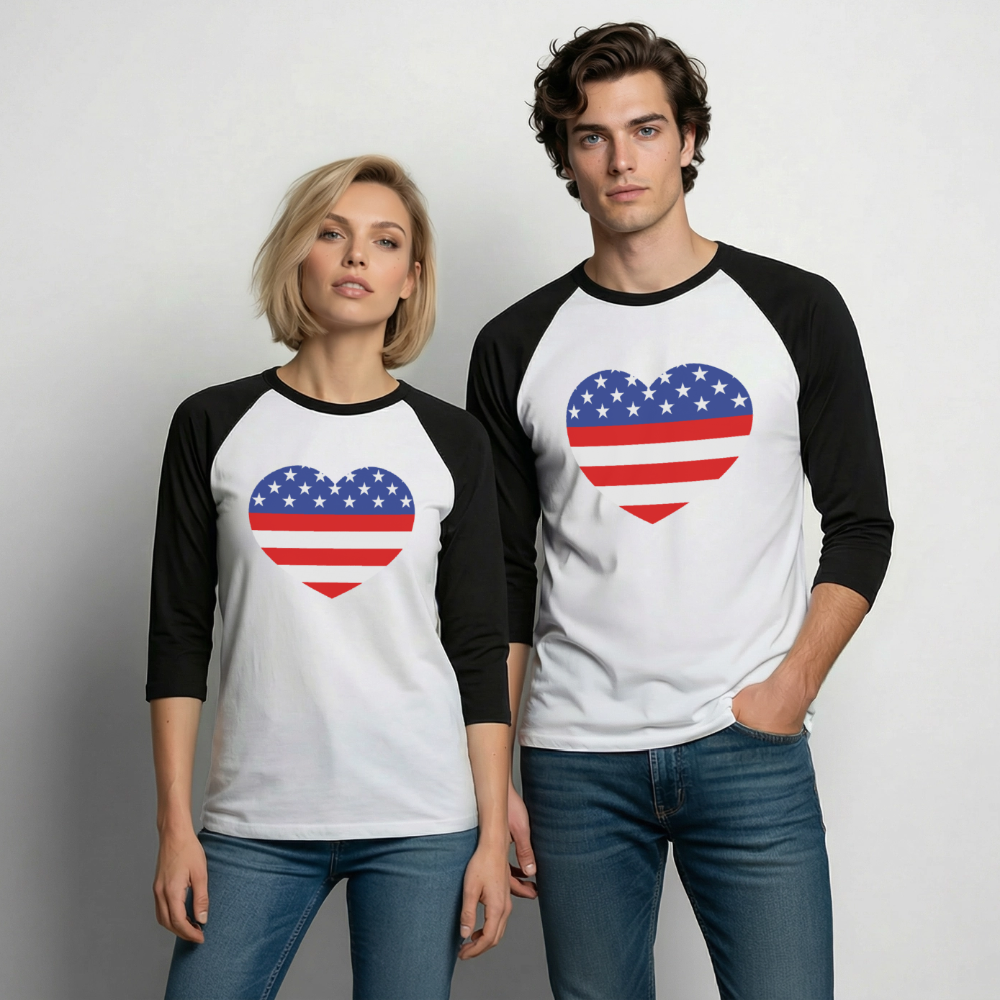 Baseball T-Shirt - white/black