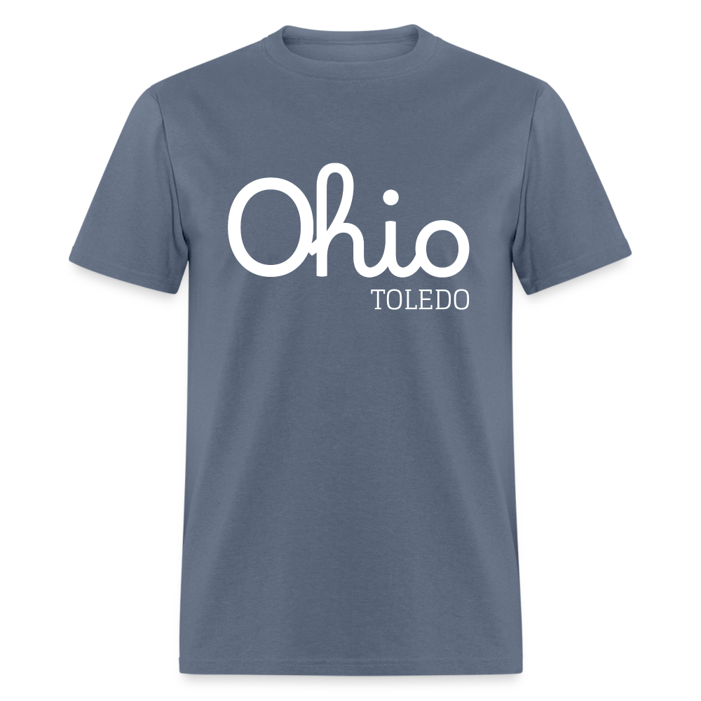 Toldeo Script Ohio Unisex Classic T-Shirt - denim