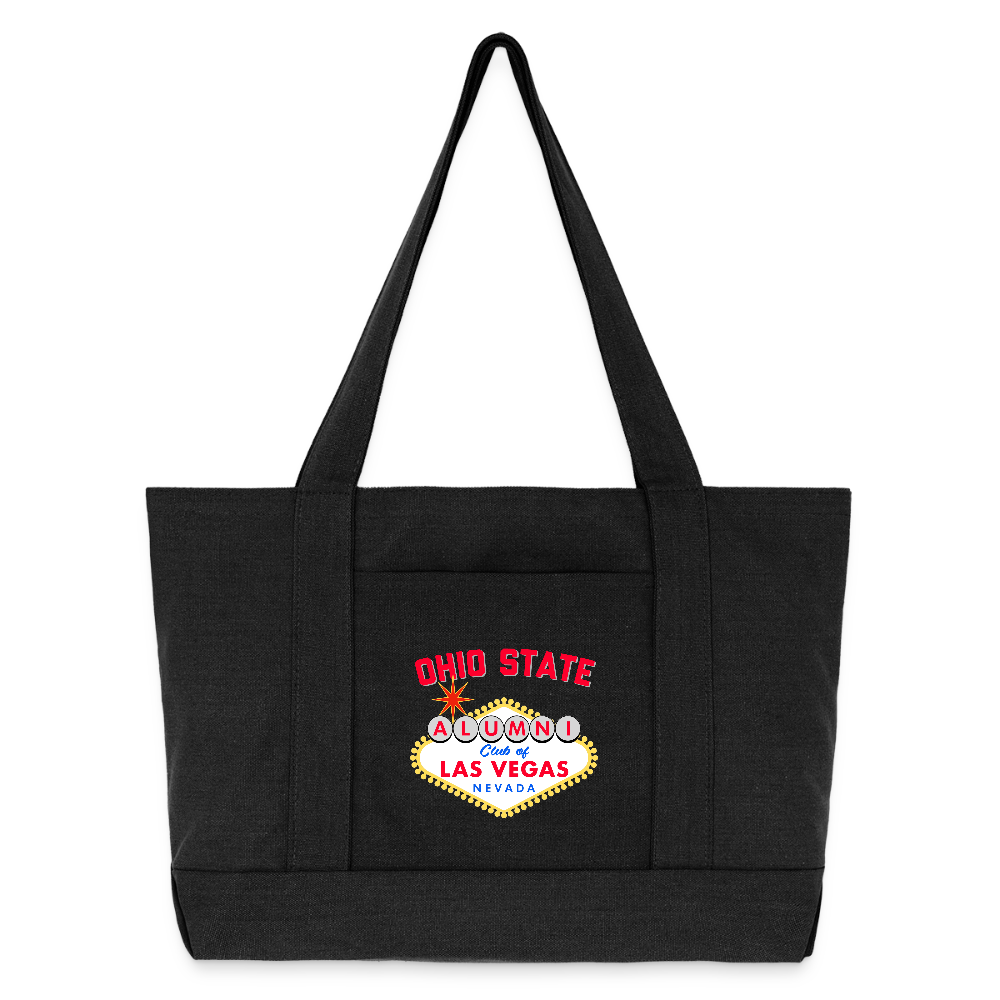 OSAC Cotton Pigment Dyed Tote Bag - washed black