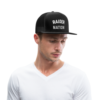 Raider Nation Trucker Cap - black/black