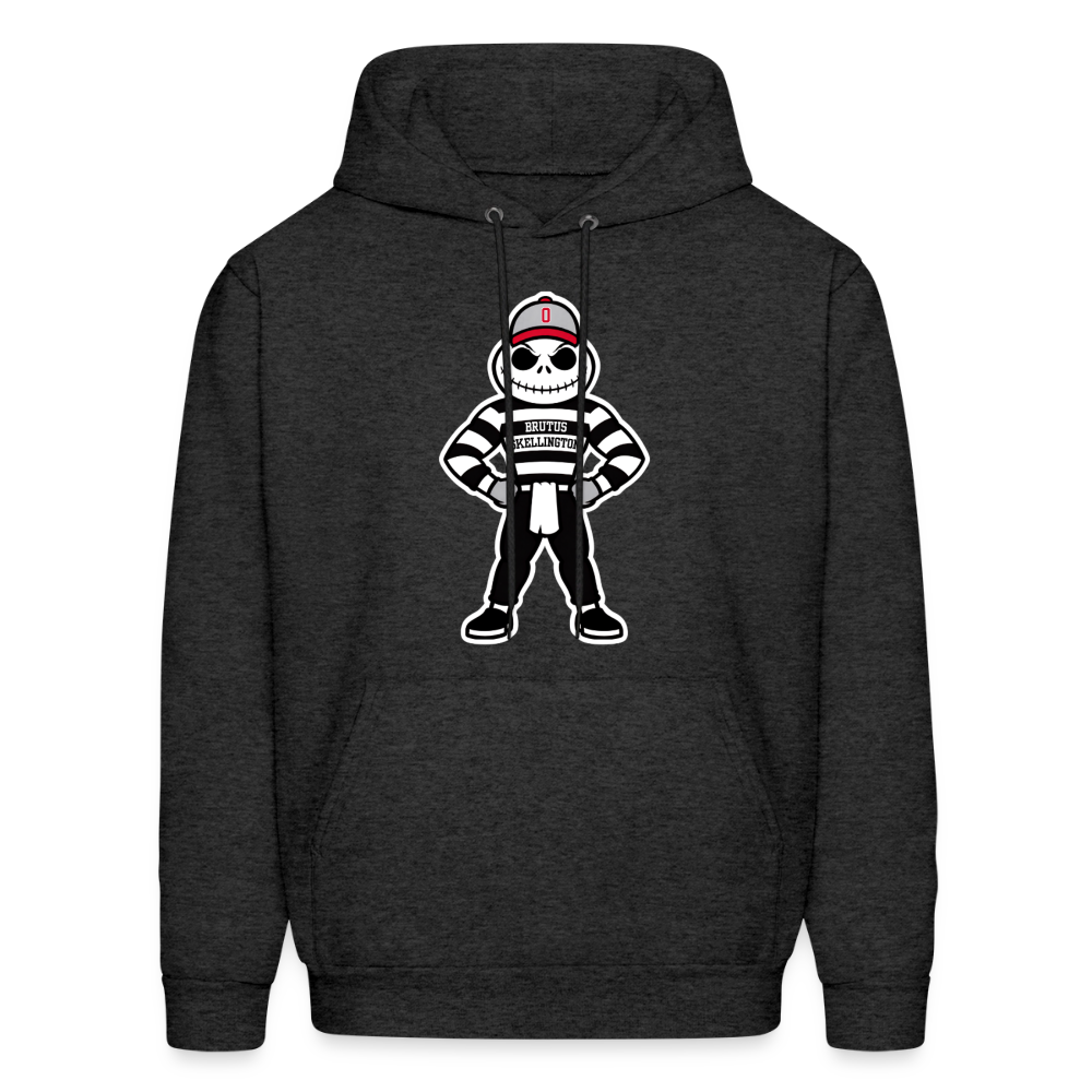 Brutus Skellington Men's Hoodie - charcoal grey