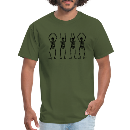 OHIO Skeletons Unisex Classic T-Shirt - military green