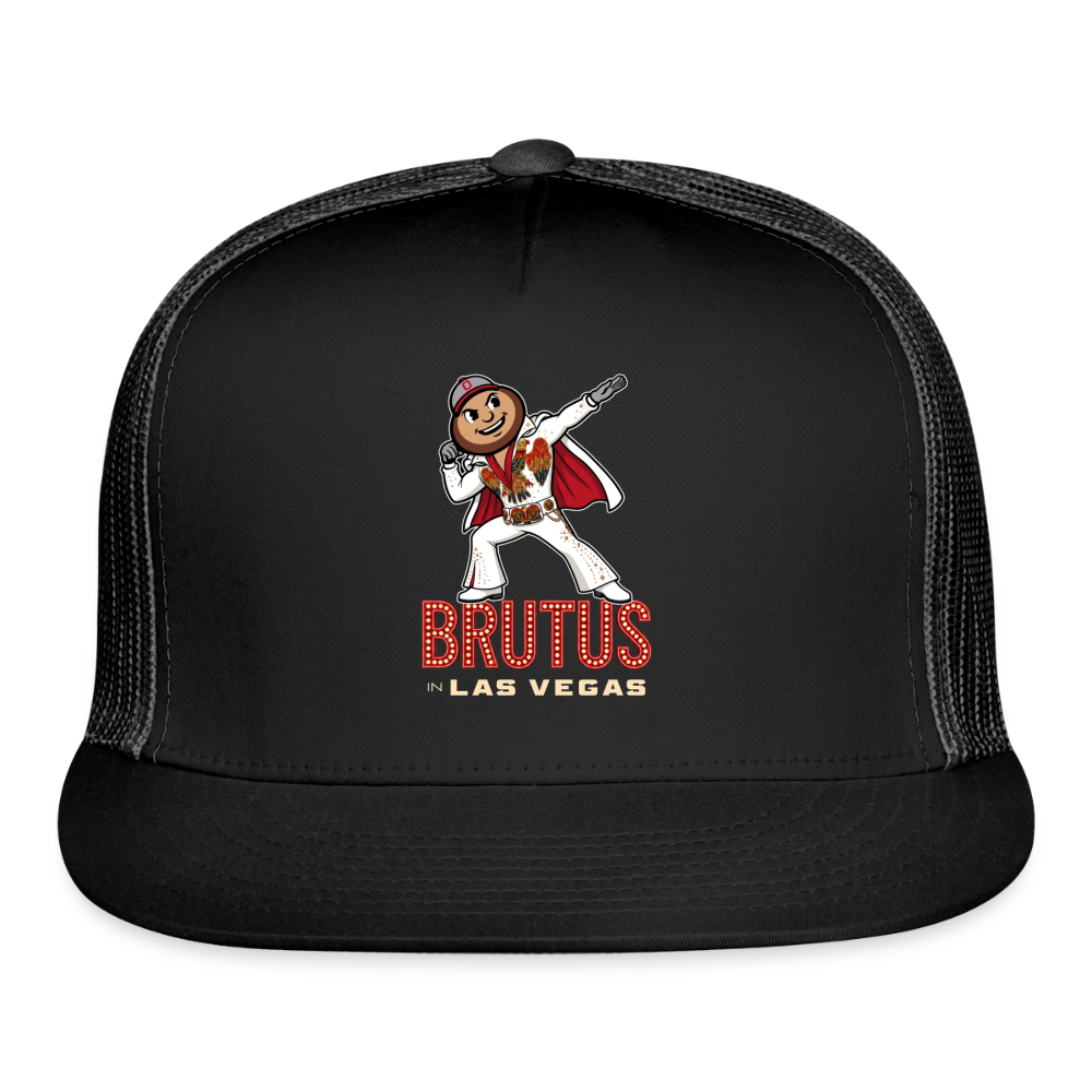 Brutus in Las Vegas Trucker Hat - black/black