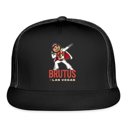 Brutus in Las Vegas Trucker Hat - black/black