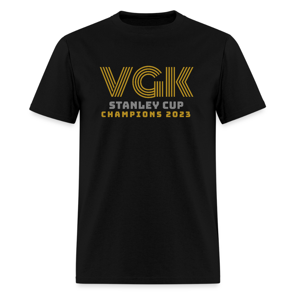 VGK Stanley Cup Champions 2023 Men's T-Shirt | GILDAN 5000 - black