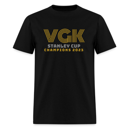 VGK Stanley Cup Champions 2023 Men's T-Shirt | GILDAN 5000 - black