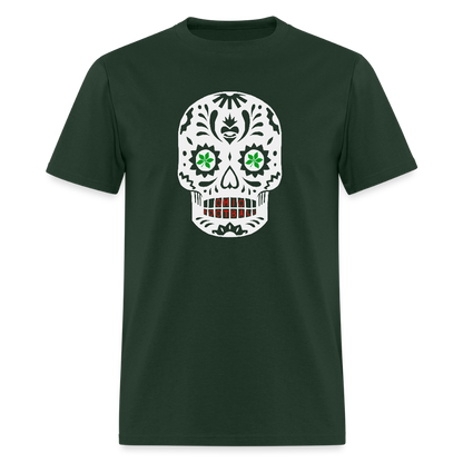 Sugar Skulls Ohio Football Unisex Classic T-Shirt - forest green