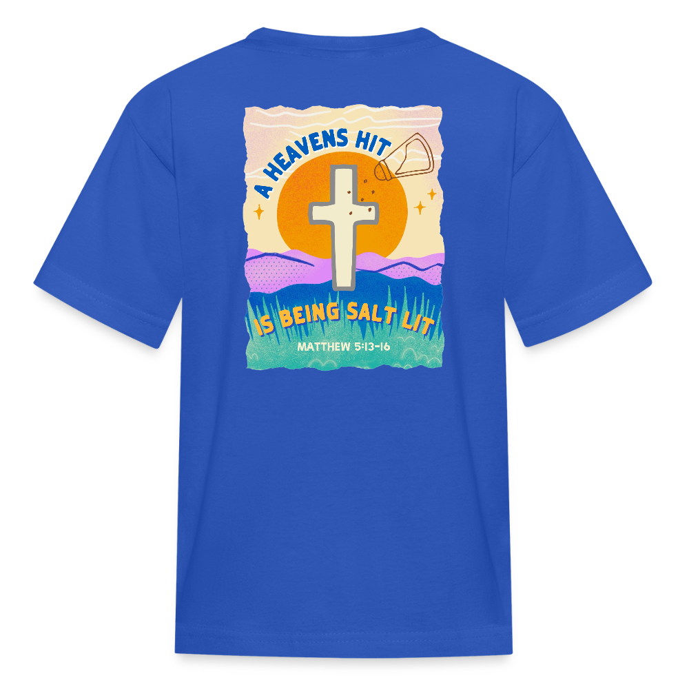 SALT LIT Kids' T-Shirt - royal blue