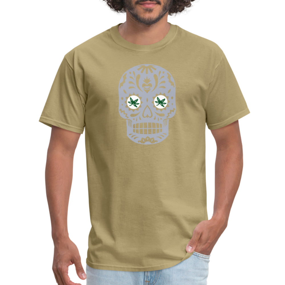 Sugar Skulls BuckEYES Unisex Classic T-Shirt - khaki