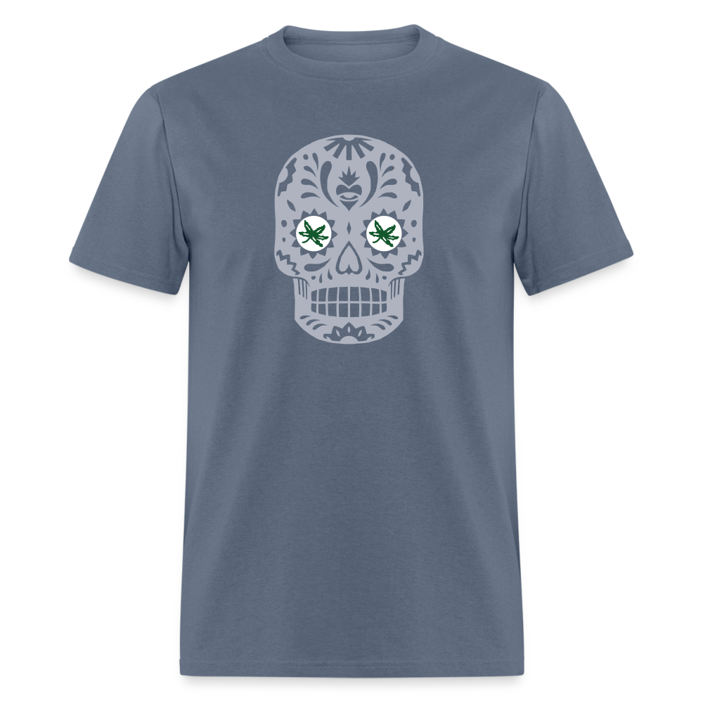 Sugar Skulls BuckEYES Unisex Classic T-Shirt - denim