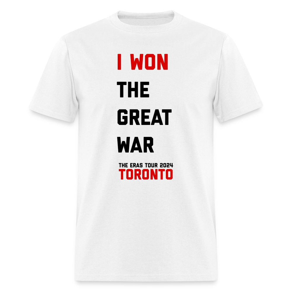 I Won the Great War Unisex Classic T-Shirt - white