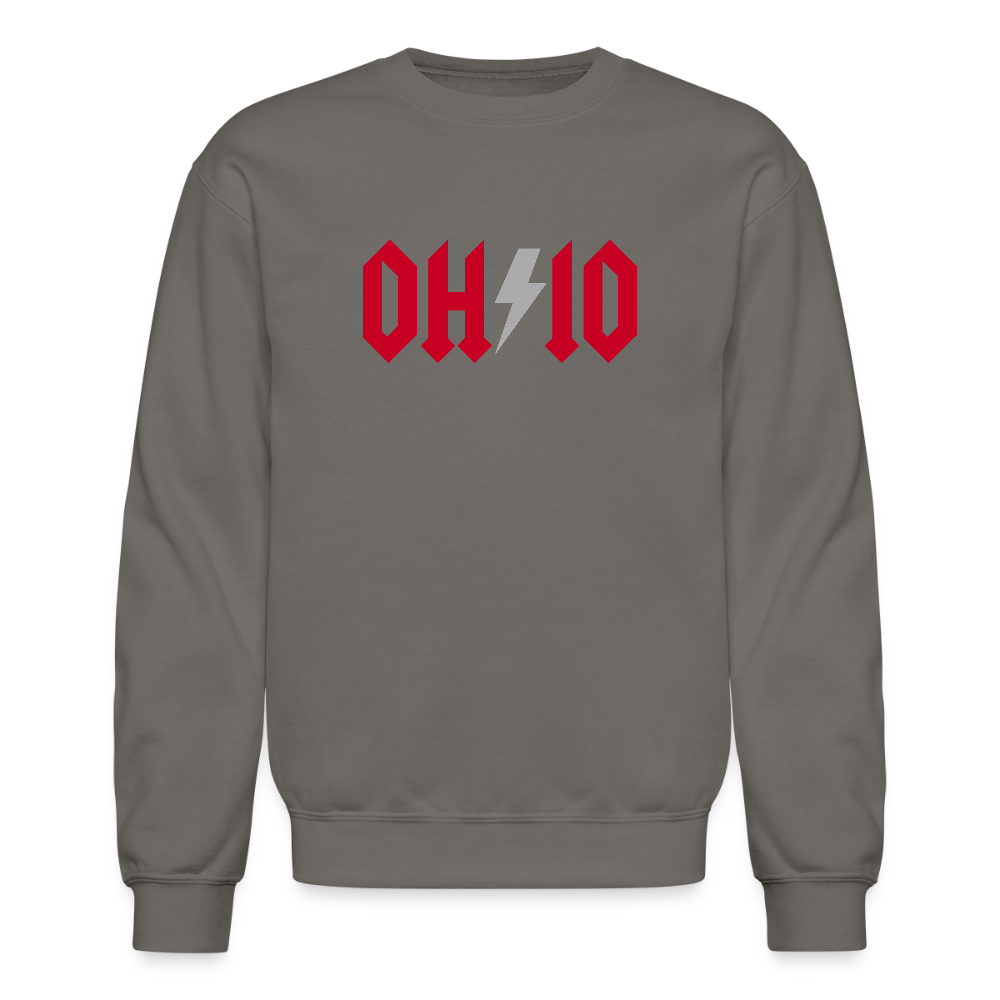 OH*IO Crewneck Sweatshirt - asphalt gray
